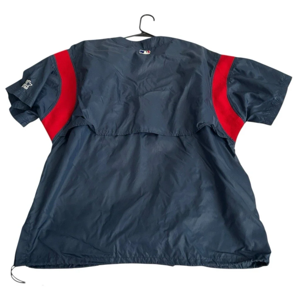 Vtg Red Sox Diamond Collection Starter Pullover Shirt Jacket Men’s XL Nylon MLB